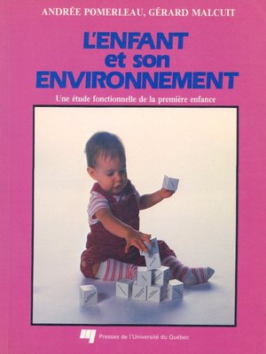 cover image of L' enfant et son environnement